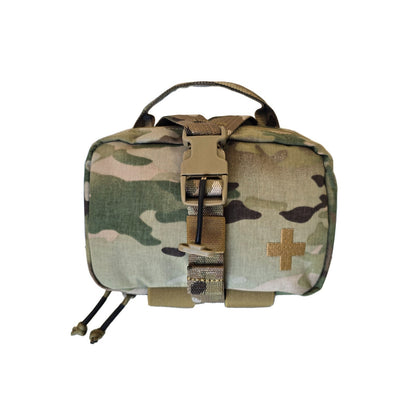 MUCTAC IFAK Rip Away Medical Pouch MOLLE 500D Nylon EMT First Aid Utility Bag