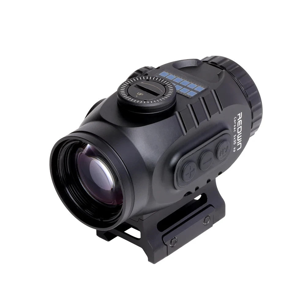 Red Win Corsac RMP5 5x30 Micro Prism Scope Solar Red Green Etched Reticle Optic