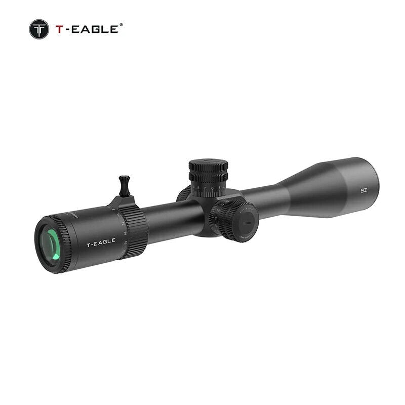 T-EAGLE ZS 6-24x50mm FFP Scope, 30mm Tube, Etched Reticle, Zero Stop, Illuminate