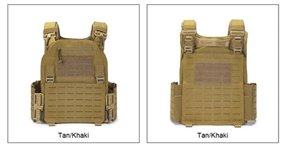 MUCITUP MUCTAC Tactical Plate Carrier Vest 1000D MOLLE Quick Release Multicam