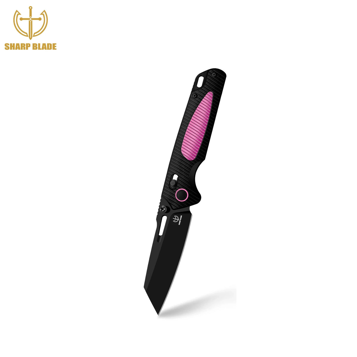 Sharp Blade FK-307 9Cr18MoV Cleaver Folding Knife Crossbar Lock G10 PEI EDC