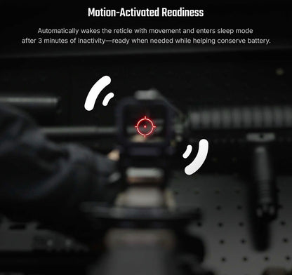 Olight Osight R Enclosed Red Dot Sight – Micro T1/T2 Footprint – Multi-Reticle System