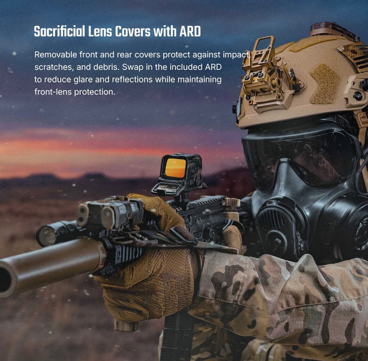 Olight Osight R Enclosed Red Dot Sight – Micro T1/T2 Footprint – Multi-Reticle System