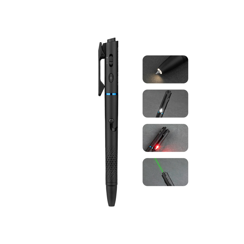 OLIGHT O'Pen 3 4-in-1 Rechargeable Penlight 120LM Green Laser LED Pen