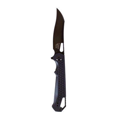 MUCITUP Ceros Blackout Edition – D2 DLC Rhino-Horn Blade | G10 Handle | Liner Lock EDC