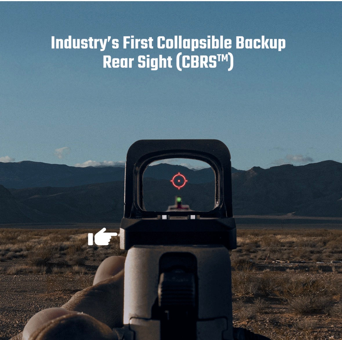 Osight XE AMRS Enclosed Red Dot Sight RMR Footprint 2/6 MOA 32 MOA Circle