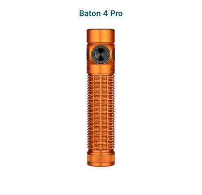 Olight Baton 4 Pro Rechargeable EDC Flashlight – 1600 Lumens – Black & Stars & Stripes