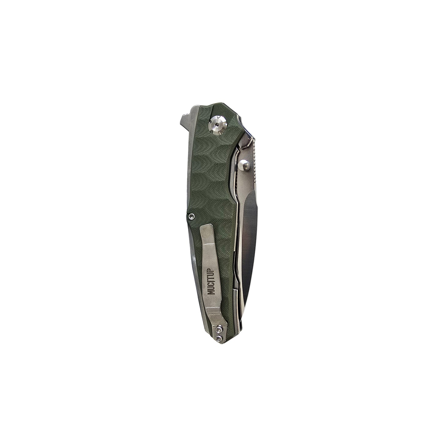 MUCITUP APEX 2 - D2 Steel Folding Knife G10 Handle 4" Blade