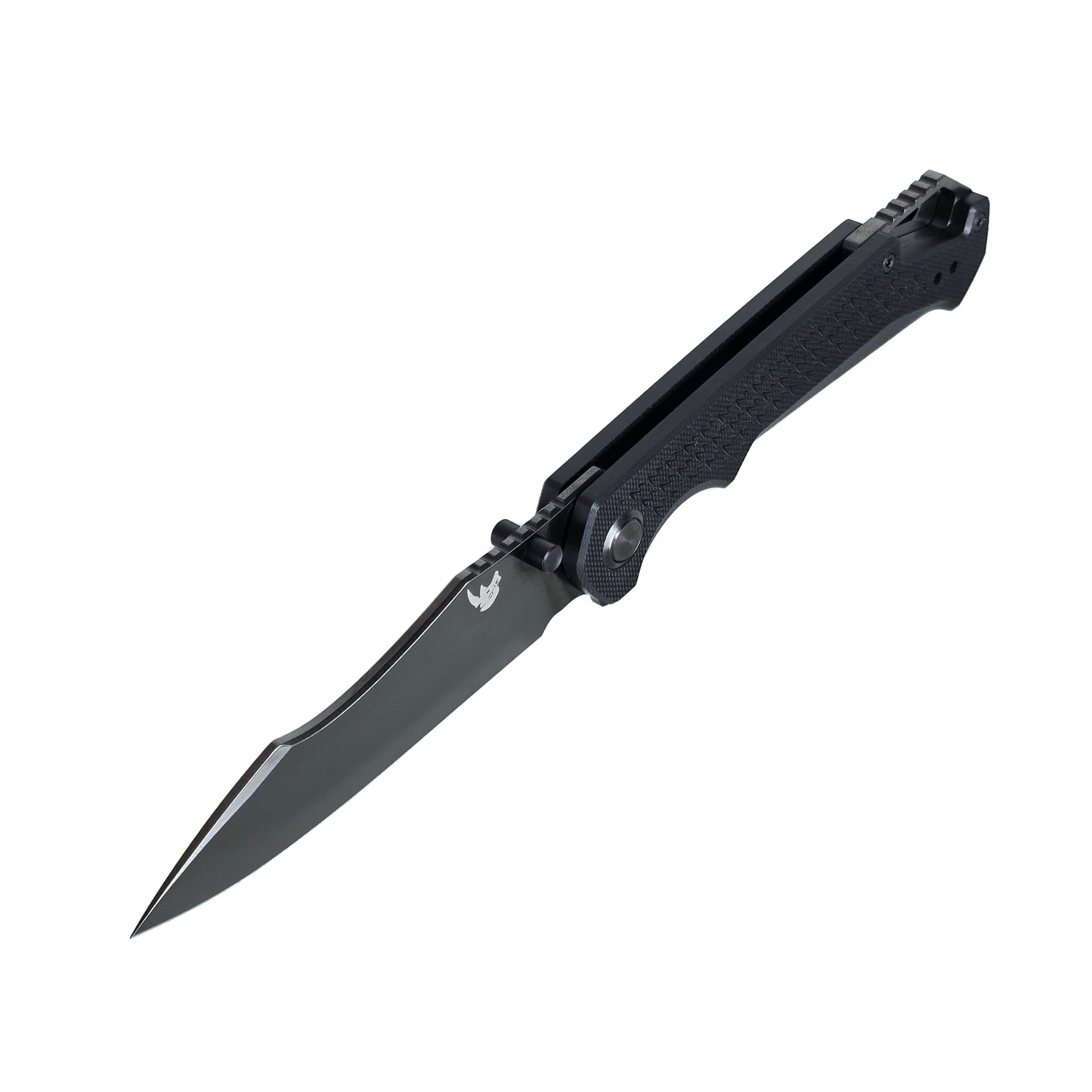 MUCITUP MUCTAC Hornback 3.7" DLC Blade Black G10 Folding Knife