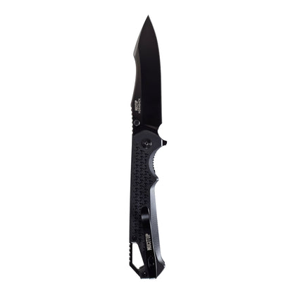 MUCITUP MUCTAC Hornback 3.7" DLC Blade Black G10 Folding Knife