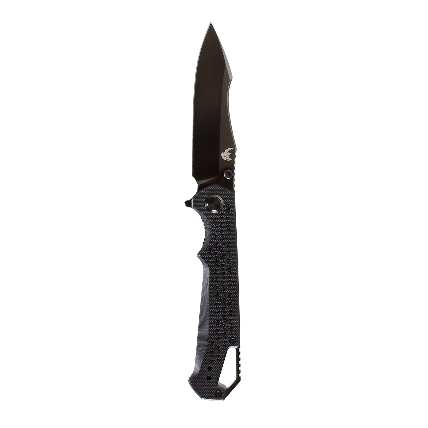 MUCITUP MUCTAC Hornback 3.7" DLC Blade Black G10 Folding Knife