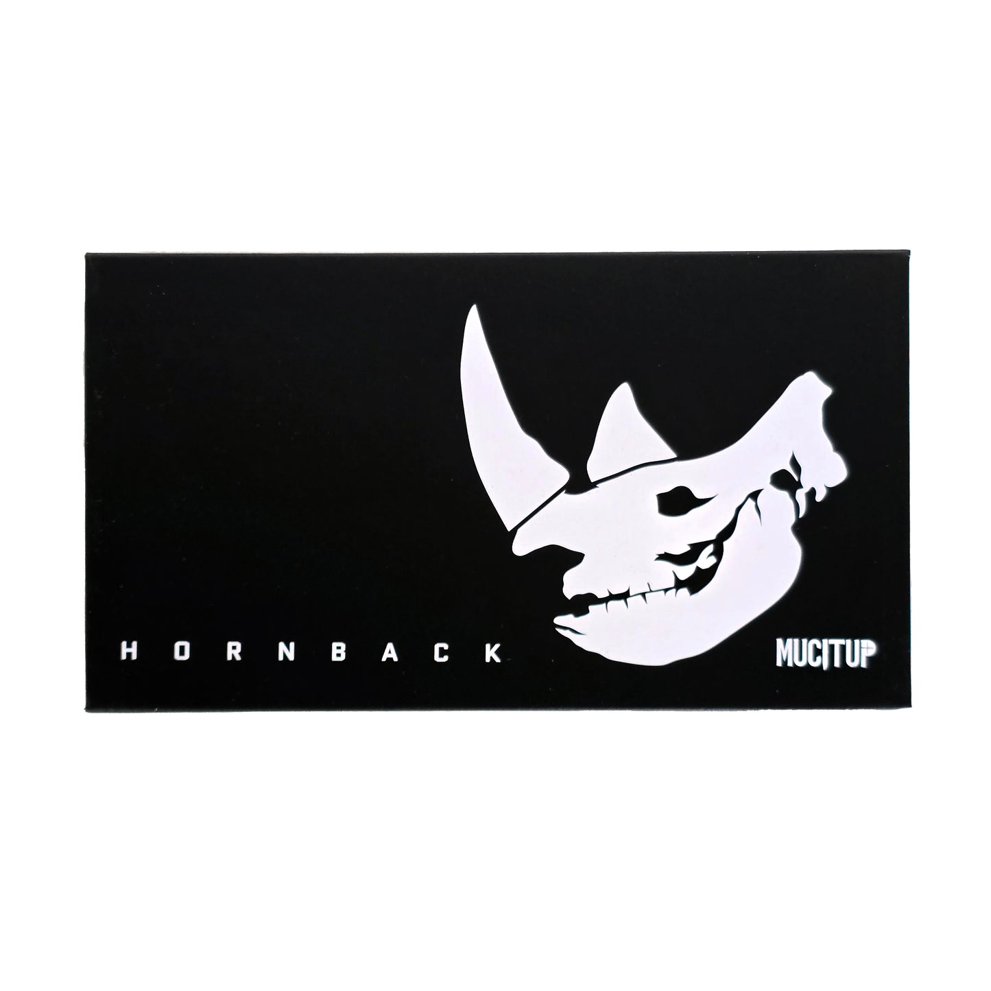 MUCITUP MUCTAC Hornback 3.7" DLC Blade Black G10 Folding Knife