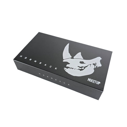 MUCITUP MUCTAC Hornback 3.7" DLC Blade Black G10 Folding Knife