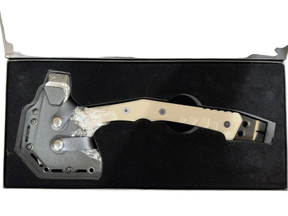 MUCITUP MUCTAC Breach Bushcraft Axe Pry Tool w/ Kydex Sheath