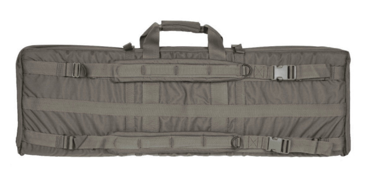 Ulfhednar Double Rifle Case w/Backpack Straps Gray, Ext Pockets with Molle UH035 - MUCITUP