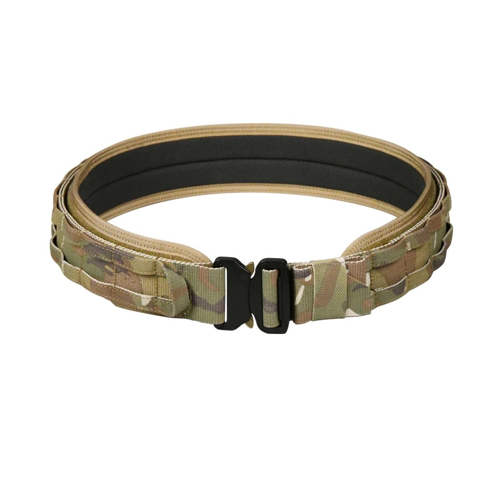 MUCITUP Tactical Belt Multicam MOLLE 1.75" w/ 2 Inner Belts, Anti-Slip - MUCITUP