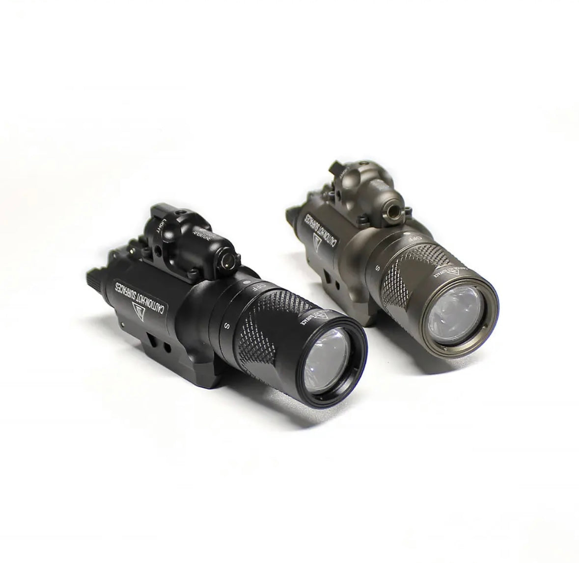 Unbranded X400V Tactical LED Weapon Light w/Laser: Black Or Brown - MUCITUP