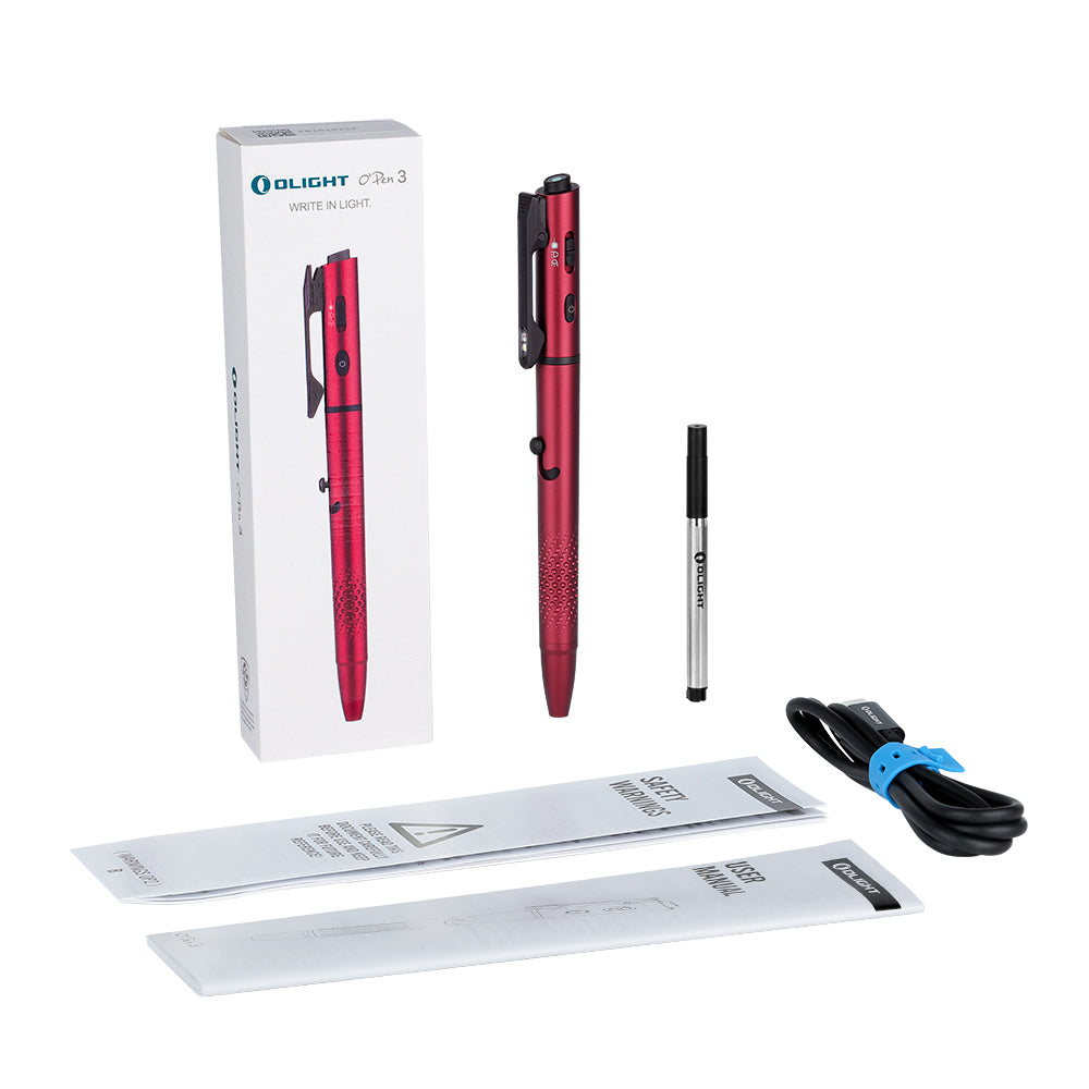 OLIGHT O'Pen 3 4-in-1 Rechargeable Penlight 120LM Green Laser LED Pen
