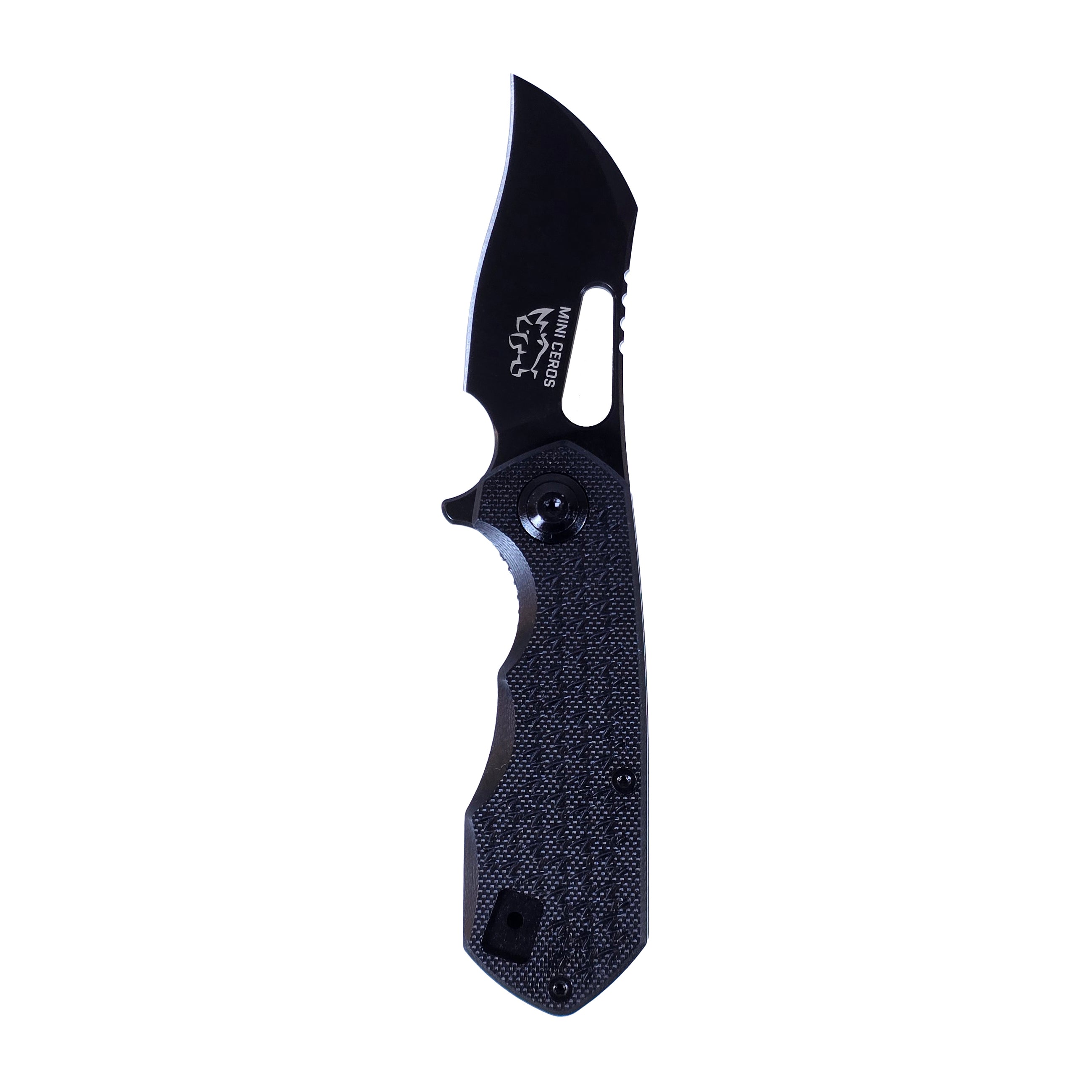 MUCITUP Mini-Ceros Folding Knife 9Cr18MoV G10 2.4oz EDC