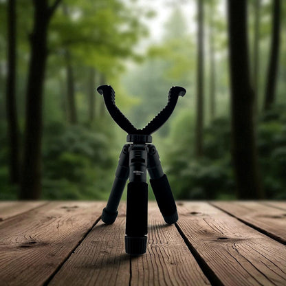 Linkogear V225 Mini Tripod Aluminum Alloy V-Rubber Head 5-Section