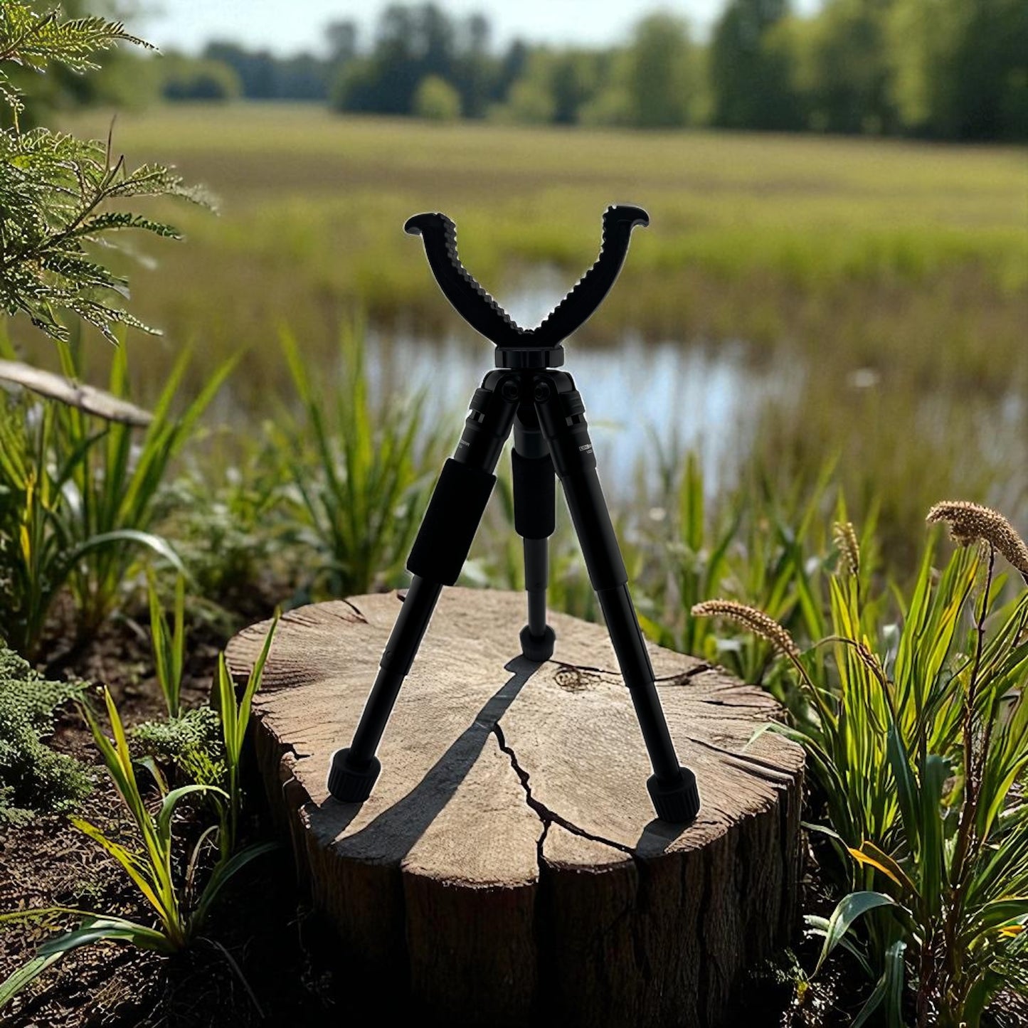 Linkogear V225 Mini Tripod Aluminum Alloy V-Rubber Head 5-Section