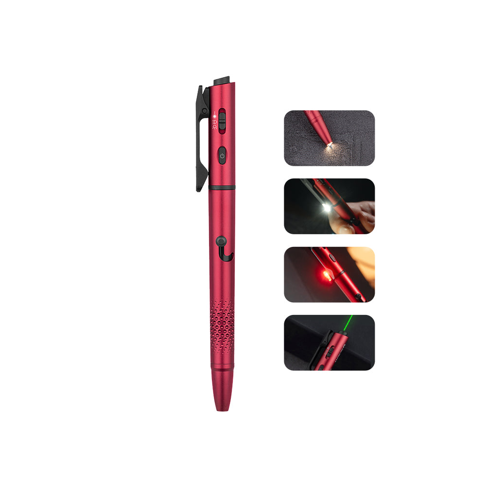 OLIGHT O'Pen 3 4-in-1 Rechargeable Penlight 120LM Green Laser LED Pen