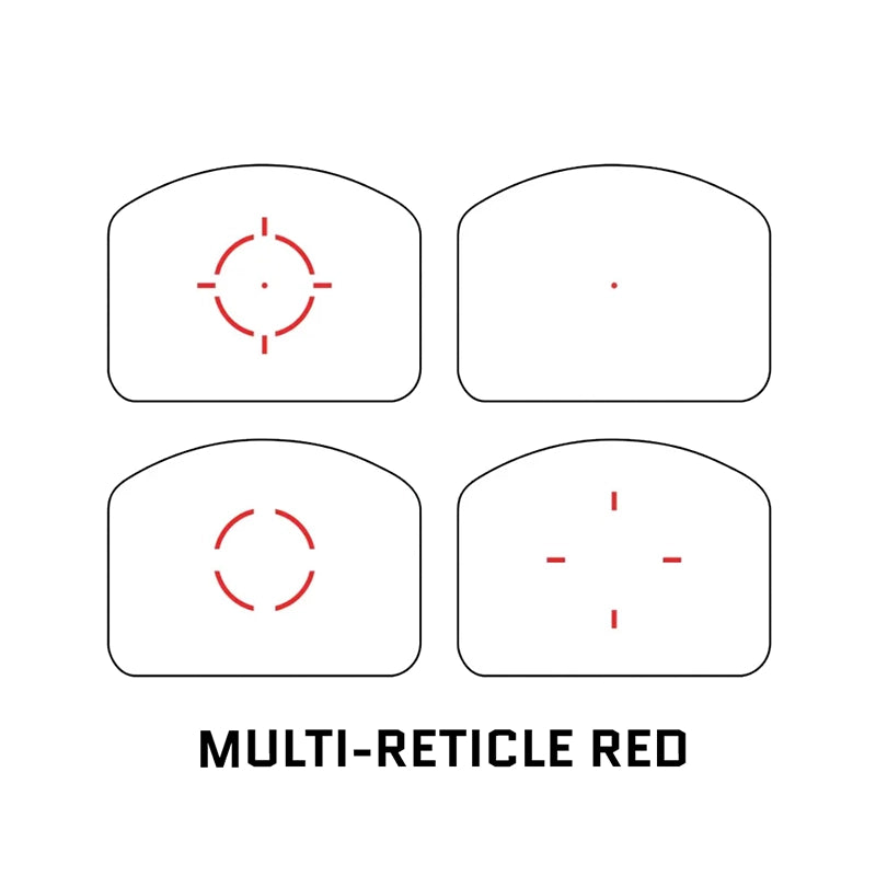 Swampfox Liberty II  1X24 Multi Reticle Red Dot Sight (LBT2124-MR) - MUCITUP