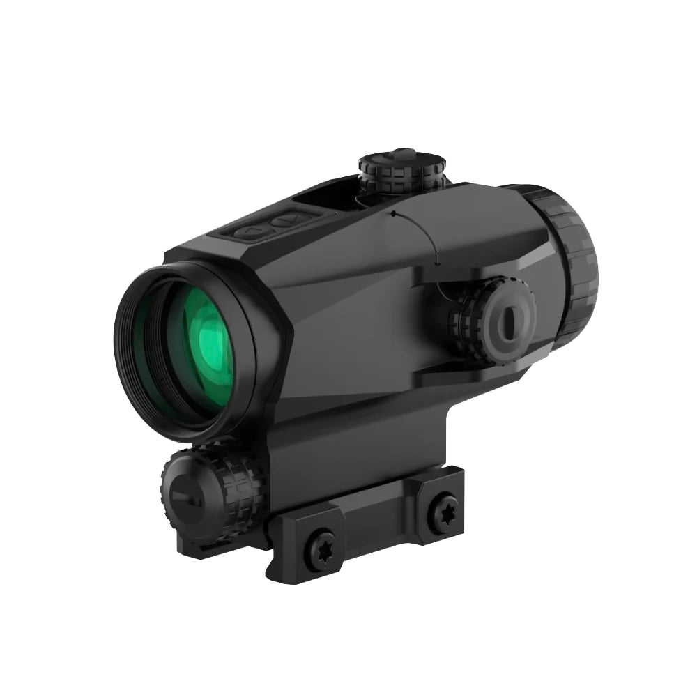 Swampfox Optics Trihawk 3x30 Prism Scope Wide Angle Red BDC Reticle - MUCITUP