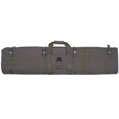 Ulfhednar Gun Case/Shooting Mat w/Backpack Straps Combo, 55in, Gray, UH040 - MUCITUP