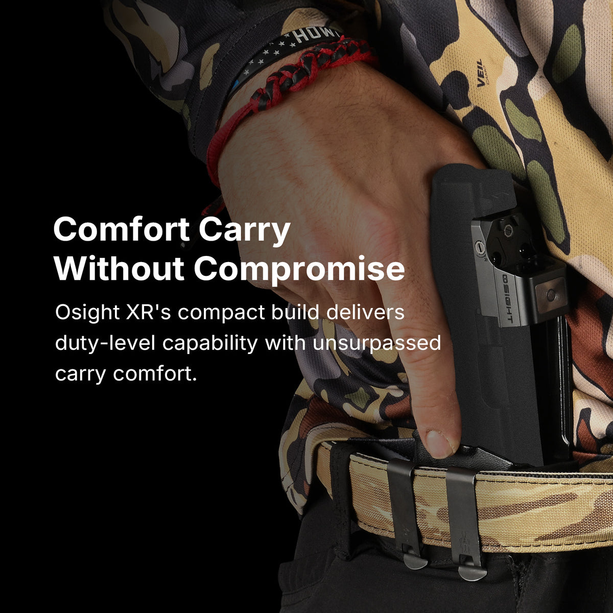 Osight XR Enclosed Red Dot Sight | RMR Footprint | Multi-Reticle Optic