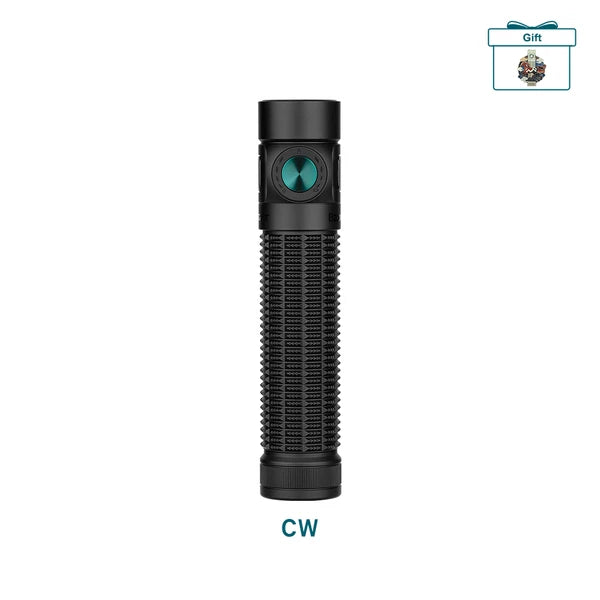 Olight Baton 4 Pro Rechargeable EDC Flashlight – 1600 Lumens – Black & Stars & Stripes