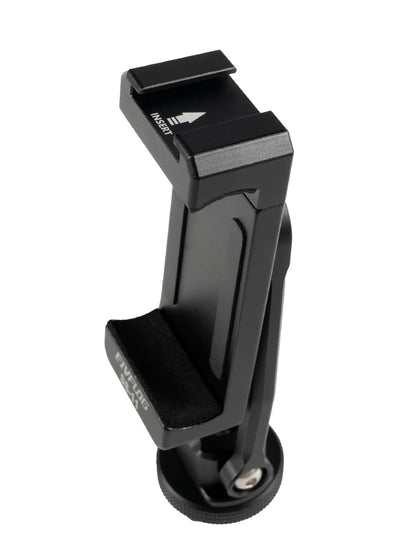 Linkogear Aluminum Phone Clamp Mount 360° Rotating Cold Shoe Tripod