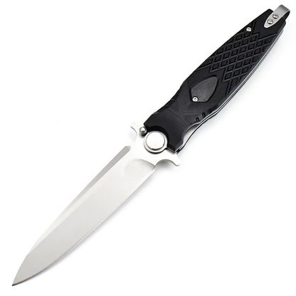 NOKS Condor-2 Tactical Knife - Silver D2 Steel Blade, G10 Handle, 9.75"